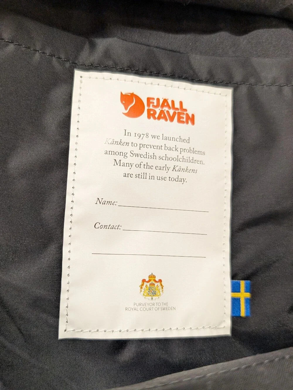 Fjallraven $95 retail